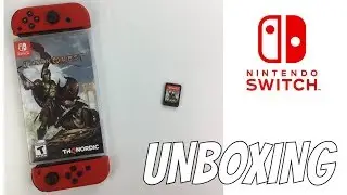 NINTENDO SWITCH TITAN QUEST GAME UNBOXING