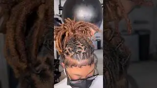 WATCH THIS TRANSFORMATION👀‼️ #locs #locstyles #locjourney #locretwist