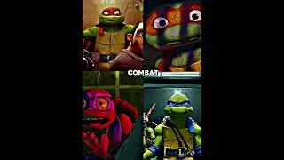 Raphael vs Michelangelo vs donatello vs leonardo (TMNT)..