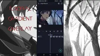 Simple tutorial gradient overlay, Alight motion