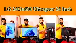 lg ultragear gaming monitor || 24gn650 || ultragear monitor || lg ultragear || lg rotating monitor