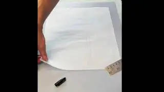 Laying Out 4 x 4-inch Squares on Paper