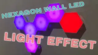 HEXAGON QUANTUM WALL RGB LED | Light Effect Show