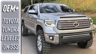 Toyota Tundra Leveled on 35s | OEM+ Style Fitment