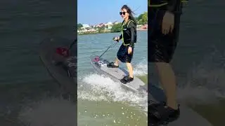 today surfing , Chinese Electric Surfboard, Surfing Demo 