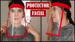 CÓMO HACER UN PROTECTOR FACIAL CASERO PARA HOMBRES Y MUJERES! MUY FÁCIL!! - MariG