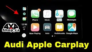 Audi A4 Adding Apply Carplay Android Auto backup camera USB multimedia