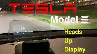 Tesla Model 3 Heads Up Display Installation!