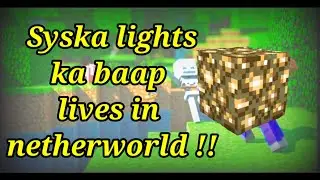 mining the glowstone in the nether ll Minecraft S01E23