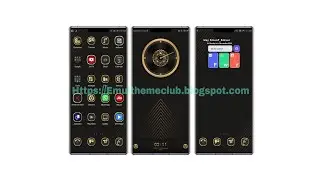 Metallic Gold Theme For EMUI 10.1 / EMUI 10 / EMUI 9.1
