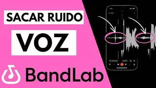 Sacar Ruido de Fondo, Piso, Hizz En Bandlab Grabar la Voz - Reduccion de Ruido