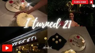 I turned 21 | Mini Birthday Vlog