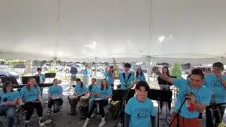 cops and kids, world percussion ensemble 2024