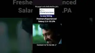 Freshers & Experience Jobs 2024 #shorts