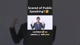 Scared of Public Speaking?