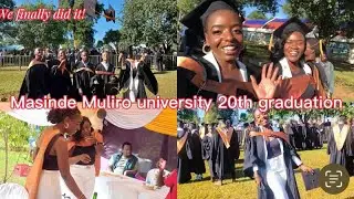 NEW GRADUATES IN TOWN!// How Masinde Muliro University 20th Graduation was!
