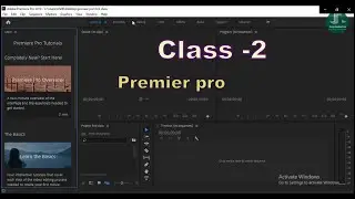 Video Editing Tutorial Full Course In Bangla (Class-2)