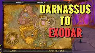 How To Get To Exodar From Darnassus (WoW TBC)