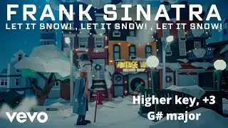 Let it snow higher key (+3, G# major)