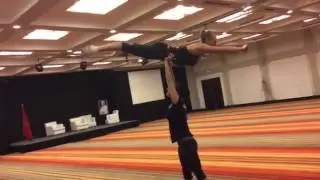 overhead lift and carry for a minute!