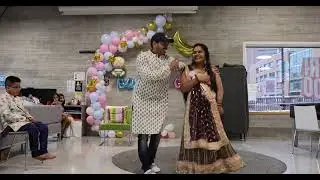 Baby Shower Dance Performance by Divyanshi & Rahul #baby #babyshower #genderreveal #dance #viral