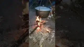 каша Полевая на костре