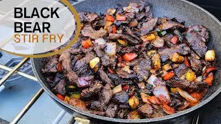 Tender Black Bear Stir Fry | Rough Cooking Recipe