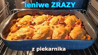 Soczyste zrazy leniwe z mięsa mielonego w przepysznym sosie 👌  obiad z piekarnika dla całej rodziny