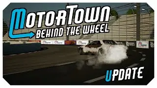 Drifting around Motortown's new race track!