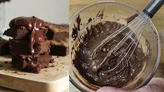 Mix condensed milk and cocoa. The most delicious and simple chocolate cream