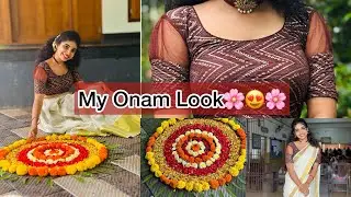 My Onam Look😱🌸😍|Neerutty Chinnutty|