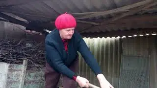 уборка в  сараях