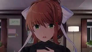 Patting Monika on the Shoulder (All Dialogue) | 
