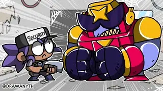 Brawl Stars Animation | FNAB | Shelly & Barley & Surge | Brawl-o-ween