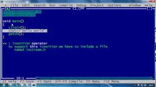 c++ introduction