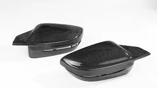 Накладки на зеркала BMW G20 / G30 / G32 / G11 / G12 стиль M2 карбон