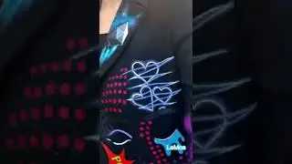 Процесс создания эксклюзивной росписи пиджака!🔥🔥🔥Ярко, сочно,эксклюзивно!