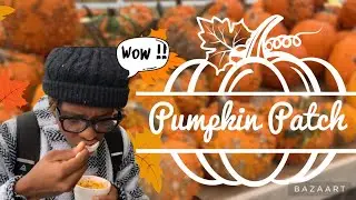 I tried some food at the Pumpkin Patch