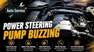Power steering pump buzzing