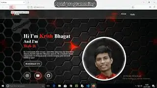 How To Make A Portfolio Website Using HTML CSS JS  Part 4