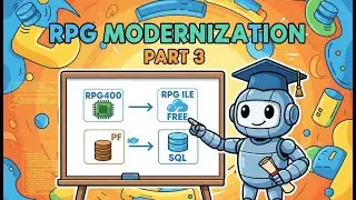 Modernize RPG400 to RPG ILE FREE and PF to SQL - 3 - RPG Modernize to RPG Freeformat