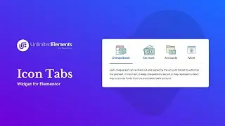 Icon Tabs Widget for Elementor