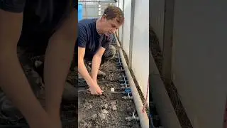 Монтаж капельной ленты 