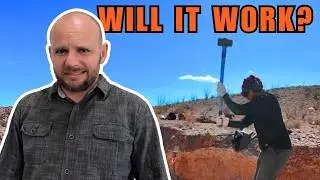 Can I Build a Cave Home in the Desert?