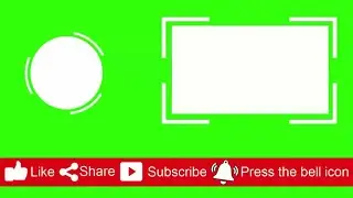 HOW TO Use (No Copyright)  Green Screen End Screen, Like, Share, Subscribe, Bell Intro
