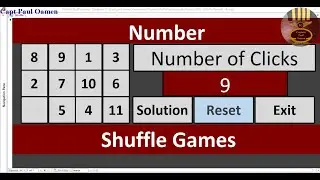How to Create a Number Shuffle Games using Functions in MS Access
