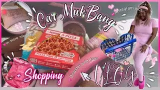 ♡ ♡ Car Muk Bang & Shopping Vlog| solo date disaster, IG pics, Ross shopping ♡ ♡