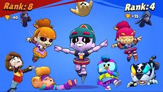 All 97 Brawlers + New Skins Losing & Winning Animations | Gigi & Stranger Things in Brawl Stars