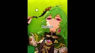 Genshin Impact 1v1 the Teacher vs the Student (Lore) || #genshinimpact #genshin #shorts