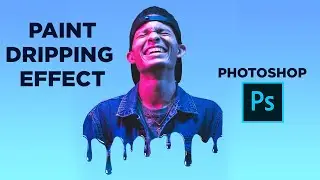 Paint Dripping Effect Photo Edit In PHOTOSHOP